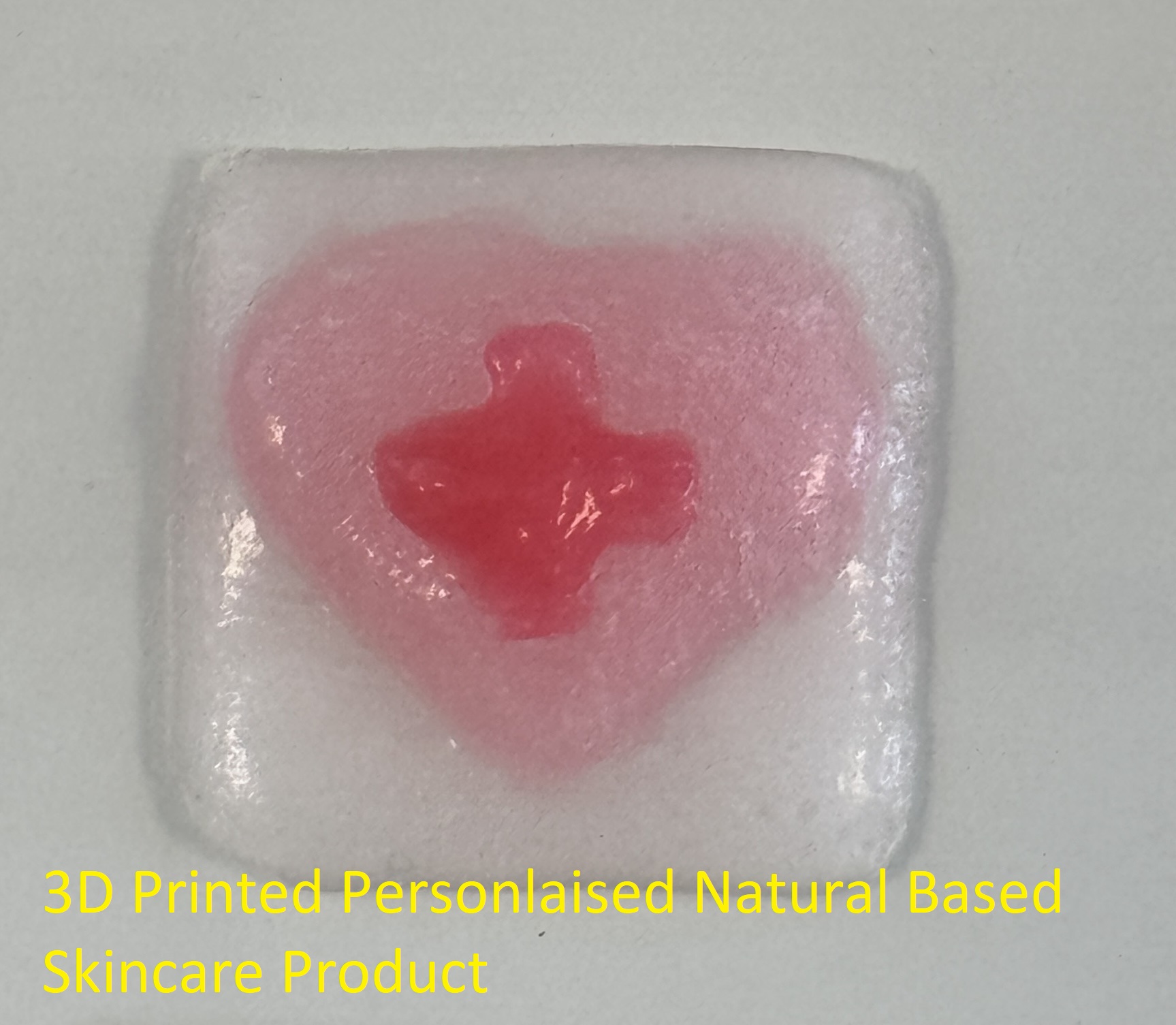 3D Printed Personlaised Natural Based Skincare Product