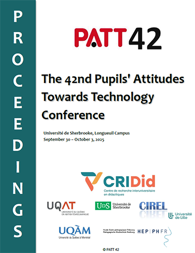 PATT42 Proceedings cover page